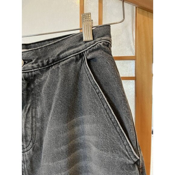 Basin and Range Gray Wash High Rise Wide Leg Cotton Denim Jeans Womens Size 28 - Picture 3 of 11